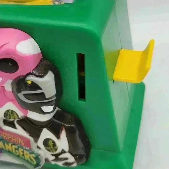 Vintage 1994 Power Rangers Collectible Gum Ball Machine - Coin Bank- Works Nice! - Picture 9 of 11